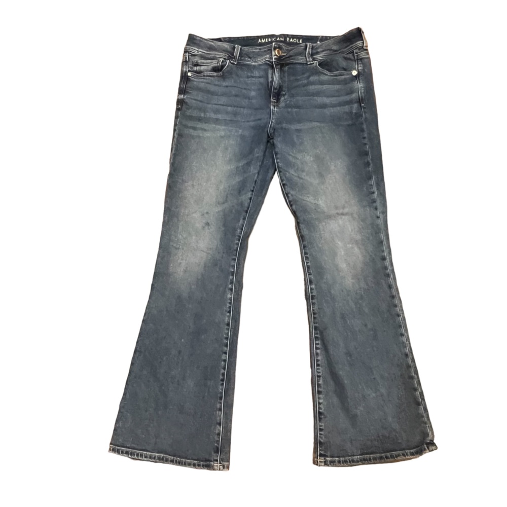 American Eagle Women’s Stretch Kick Boot Jeans Size 16